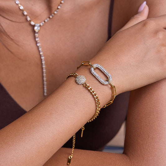 Bracelet Stainless Steel Ornament Women