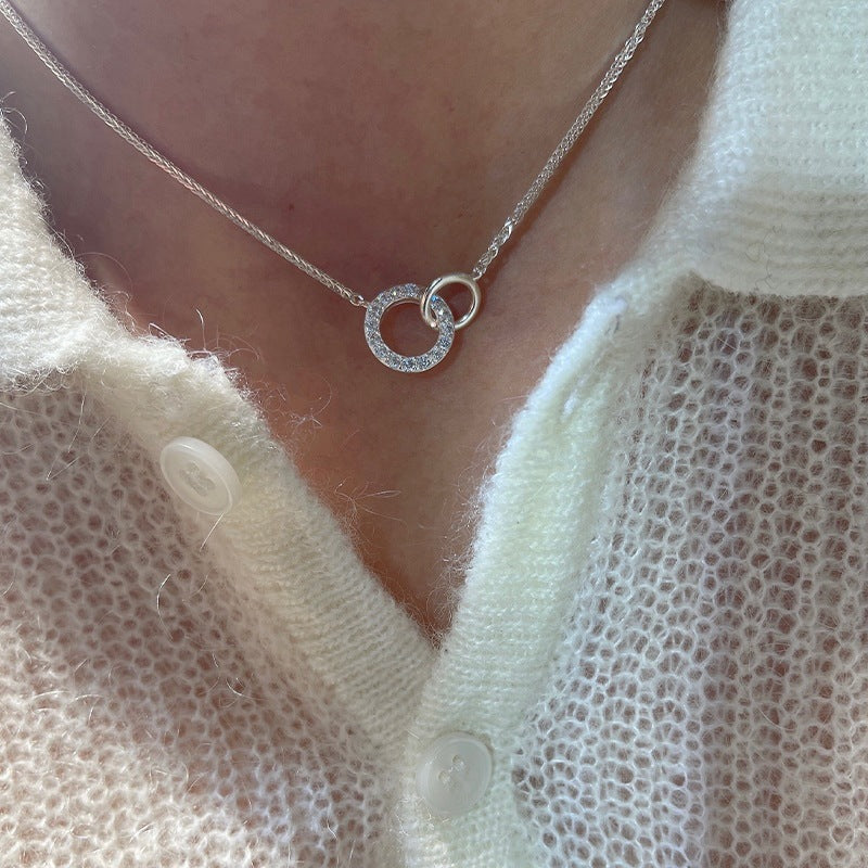 Women's Fashionable Minimalist And Personalized Clavicle Necklace