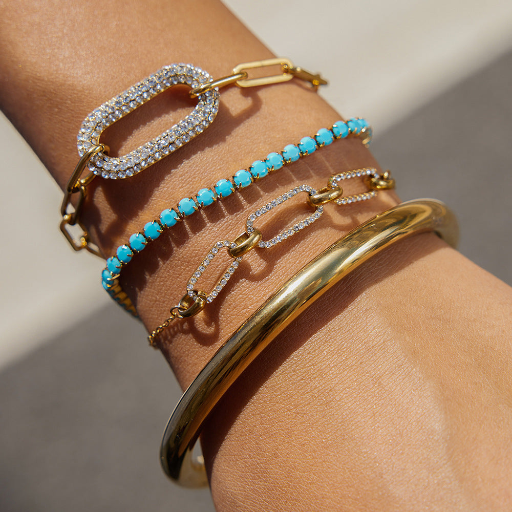 Bracelet Stainless Steel Ornament Women