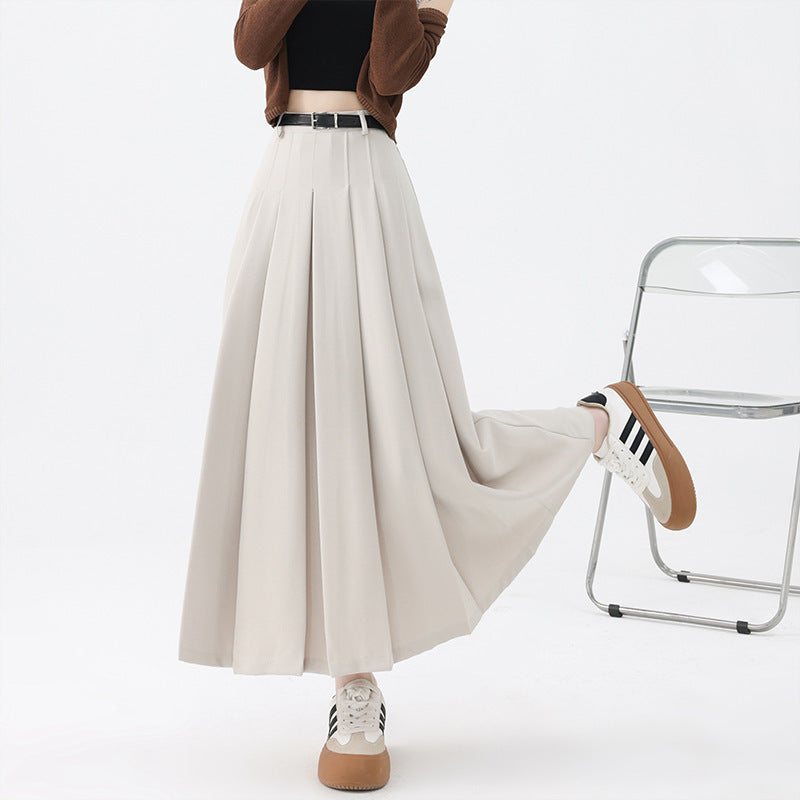High Waist Slimming Elegant Graceful High-grade Skirt